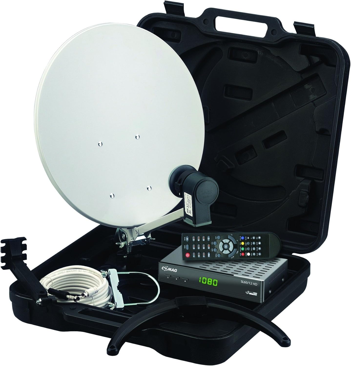 Comag CD07 Camping SATAnlage mit Receiver Amazon.de Elektronik