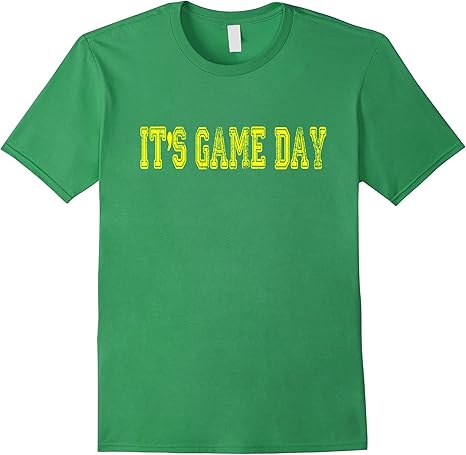 Amazon.com: It's Game Day T Shirt: Clothing
