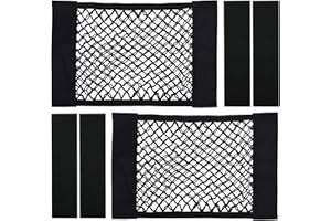 Universal Mesh Cargo Net Storage Net Wall Sticker Organizer Pouch Bag Storage Mesh Net for Car Trunk Storage Add On Organizer