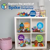 Learning Resources Spike the Hedgehog Fine Motor Toy Color Matching Pegs view 8