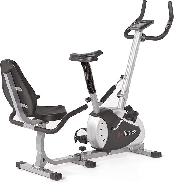JTX Cyclo2 Combo Recumbent & Upright Bike In One Compact Design Amazon.co.uk Sports & Outdoors