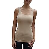 Blue 55 Women's Seamless Smooth Thick Strap Long Jersey Tank Top