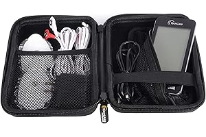 TECHCARE MASSAGER Hard Travel Case for TechCare Plus 24 Touch X Tens Unit Touch Massager Protective Shockproof Dustproof Water Resistant Light Weight Carrying Case