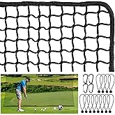 Golf Practice Net, 10Ft/15Ft/20Ft Golf Hitting Nets Heavy Duty Nylon Golf Netting for Garage Backyard
