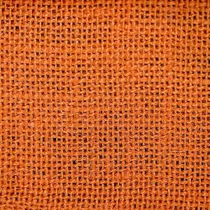 Burlap Fabric, 38-40 Inches Wide, Over 100 Yards in Stock - 100% Jute - Orange