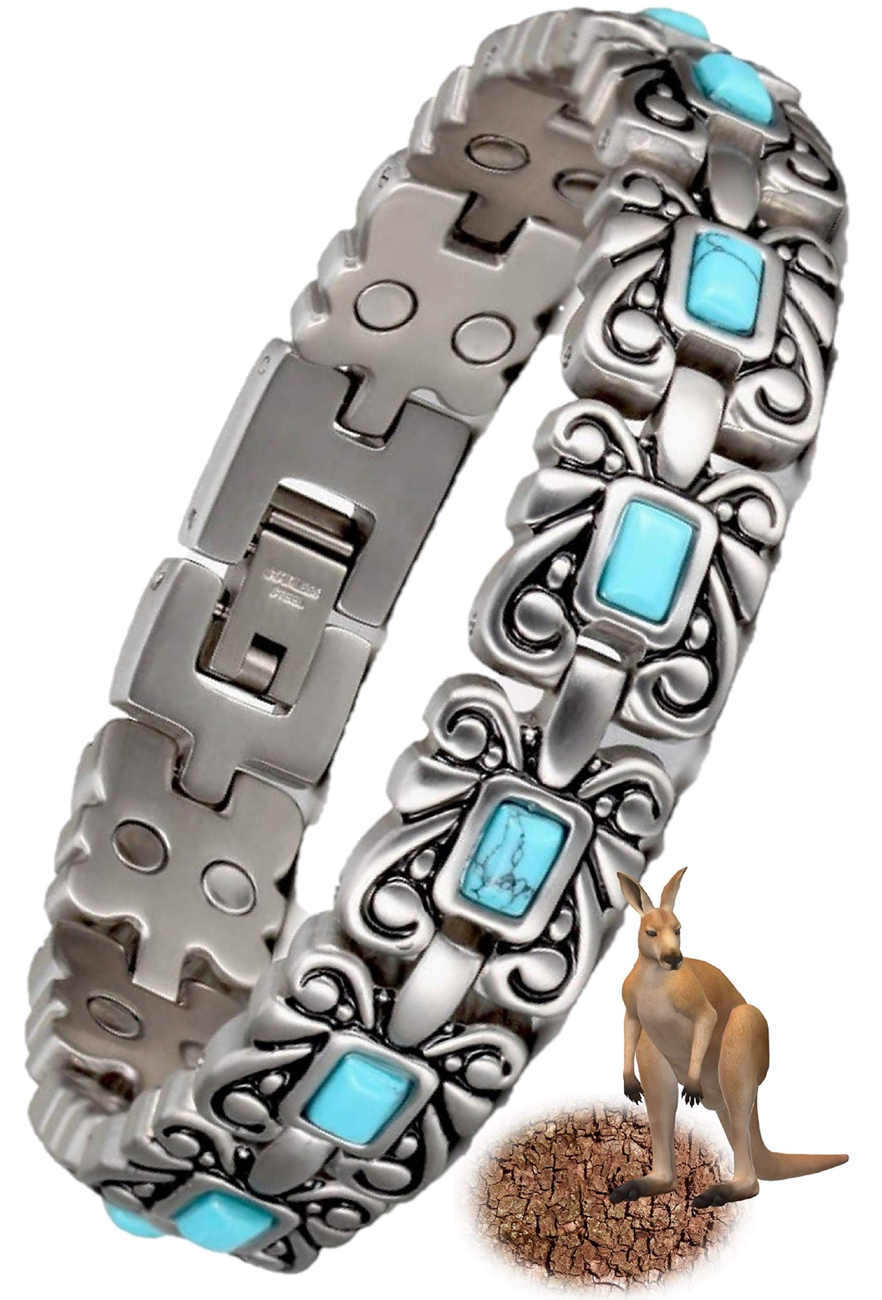 N3 ZELEK Magnetic Bracelet Men Strong Magnet Bracelet Gifts Men Magnetic Bracelets for Men Women Magnetic Bracelet Bracelet Men Chakra Bracelet