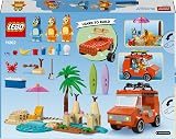 LEGO Bluey Beach & Family Car Trip 11202 with 3 Minifigures & Accessories view 12