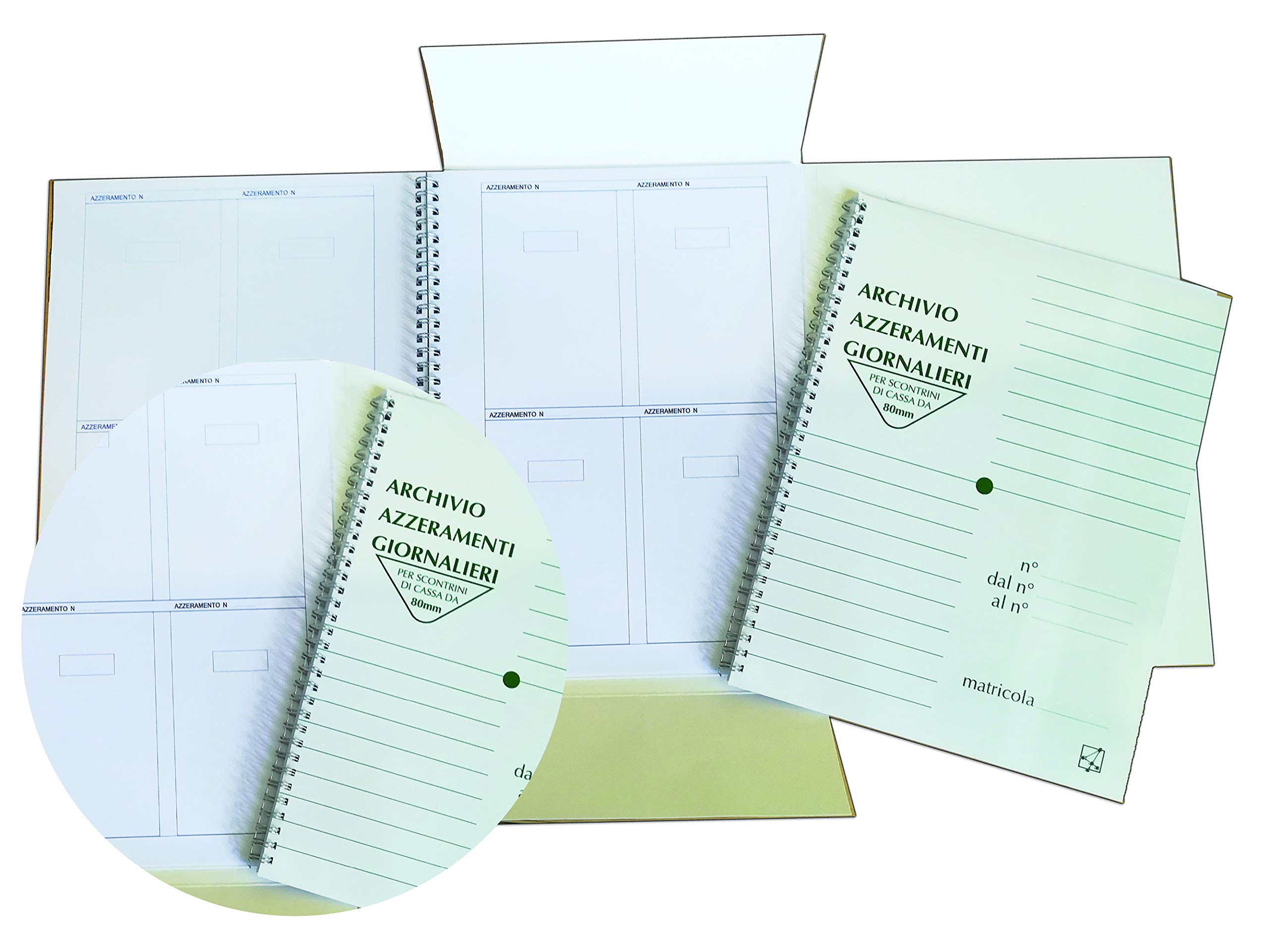 4Mat Fiscal Reset File Folder 80 mm 30 x 23 cm White and Green