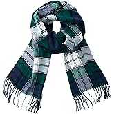 CALVIN & OLIVIA Ultra-Soft Cashmere Feel Scarf Winter Holiday Gift for Men & Women