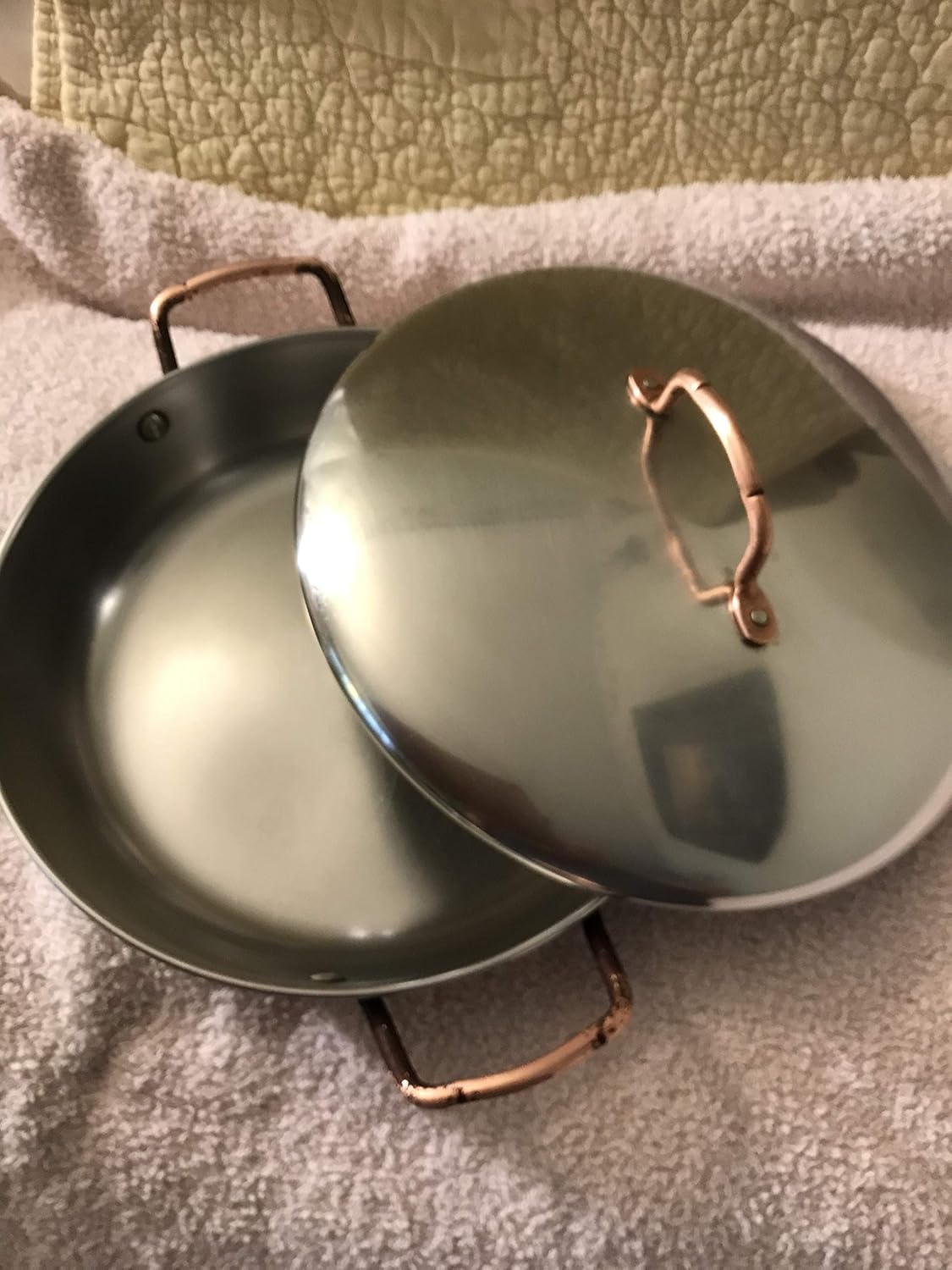 Revere Ware Institutional 5000 Line 9” Skillet/Lid