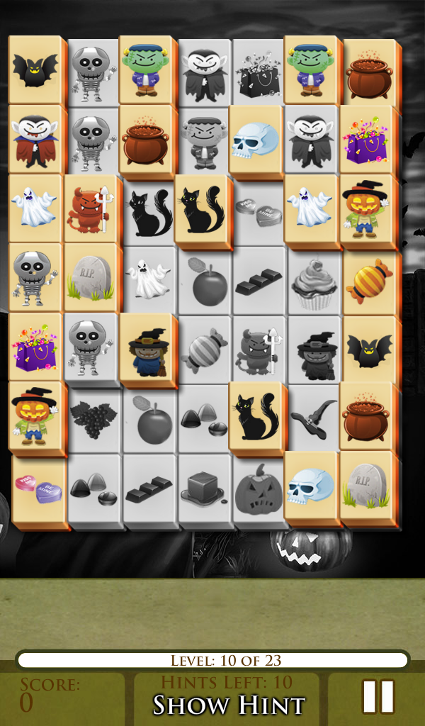 Mahjong - Happy Halloween