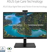 ASUS BE24EQSK 24" FHD IPS Video Conferencing Monitor Webcam Mic Speakers view 5