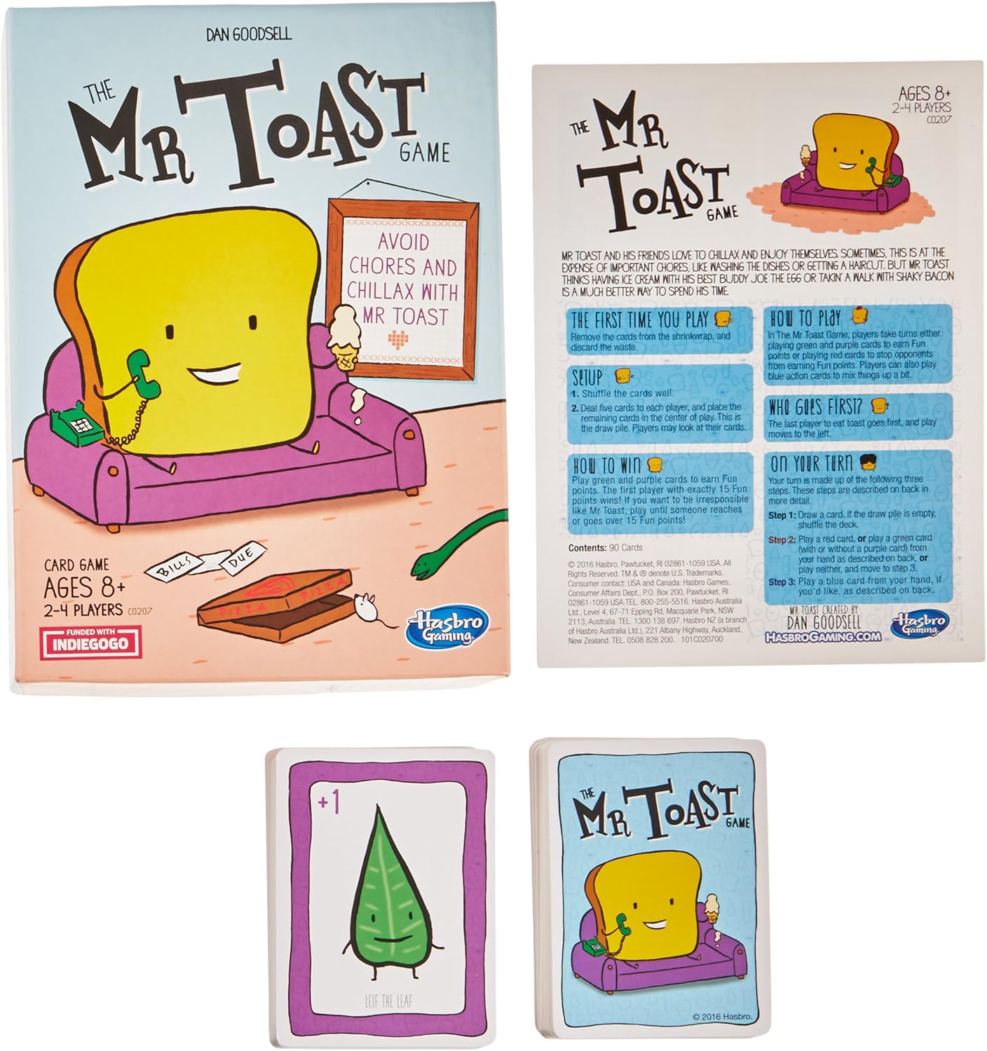 Toast Game Hasbro Gaming The Mr Sports & Outdoors Cards & Equipment