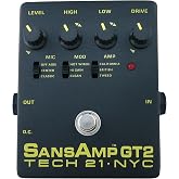 Tech 21 SansAmp GT2 Tube Amp Emulator Pedal