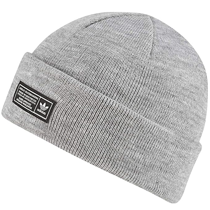 adidas Men's The The Joe Beanie Hat, Grey/Brgrin, One Size Amazon.co