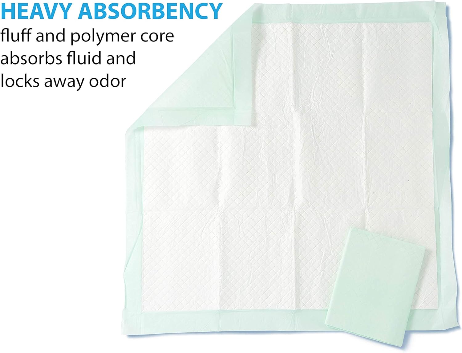 Medline - MSC282070LB Heavy Absorbency Underpads, 36" x 36" Quilted Fluff and Polymer Disposable Underpad, 50 Per Case, Great Protection as Bed Pads and Pee Pads: Industrial & Scientific