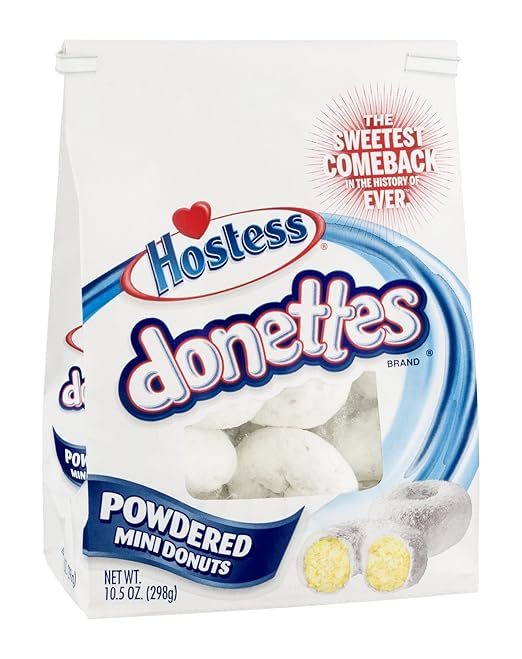 Hostess Powdered Mini Donuts 10.5 OZ (Pack of 9)