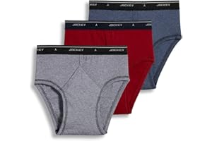 Jockey Mens Underwear Briefs - Classic Low Rise Design, Pack of 3 - Authentic Mens Underwear for Comfort and Quality