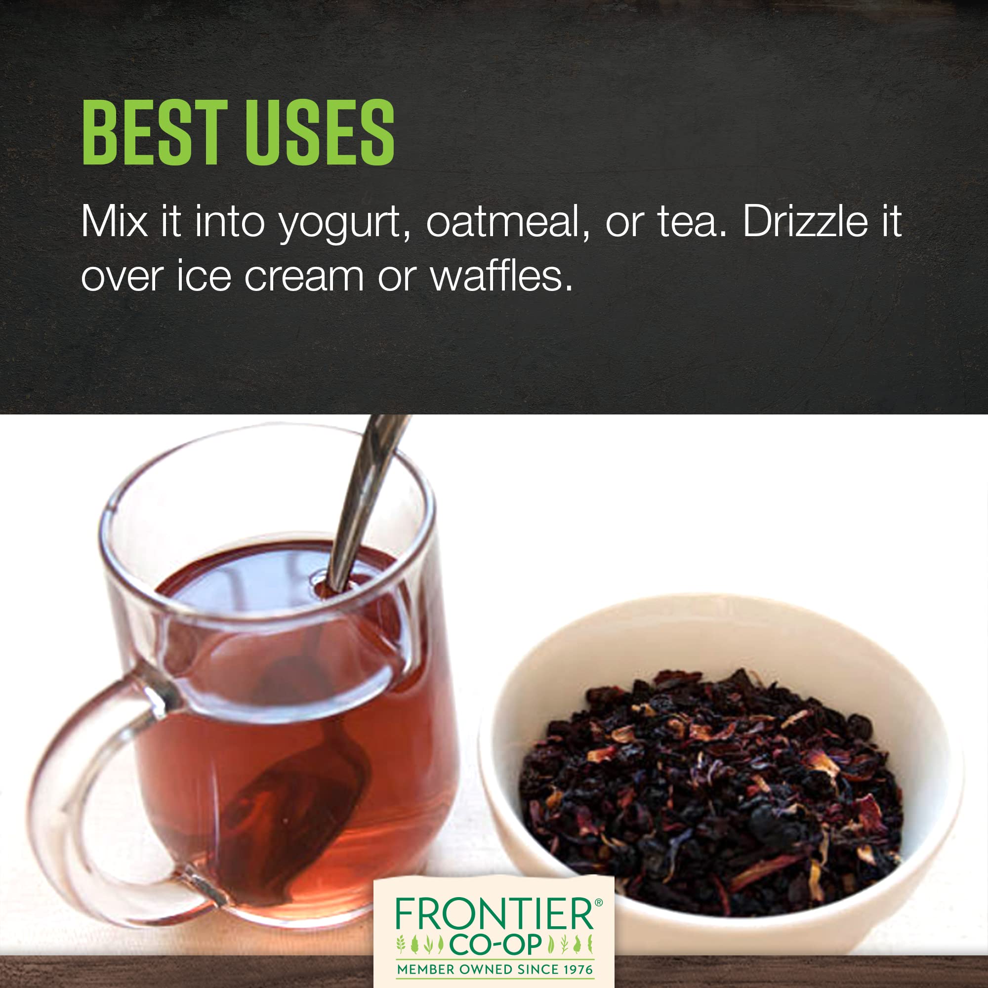 Frontier Co-op Organic Elderberry, 4.23 Ounce Bag | Dried Elderberries for Preparing Syrup | Kosher | Perfect for Tea and Herbal Blends