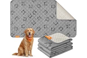 Feandrea Waterproof Dog Blanket, 135 x 76 cm, Machine Washable Couch Cover for Pets, Non-Slip Sofa Protection, Quilted Design