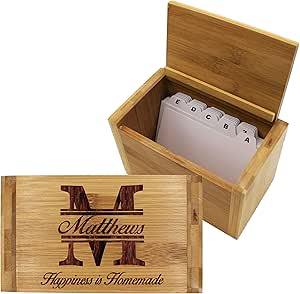 Personalizado caja de recetas para su – personalizado ...