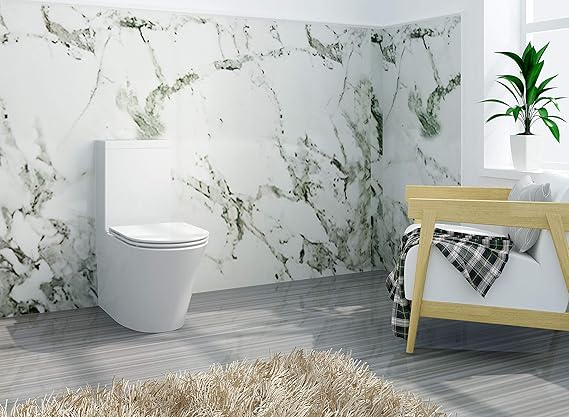 Stand-WC inkl. Spülkasten und Soft-Close Sitz BTWS-6012