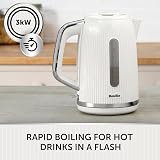 Breville Bold White Electric Kettle 1.7L 3kW Fast Boil VKT257 view 2