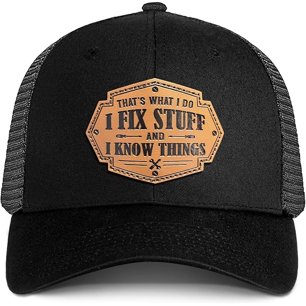 Awesome Like My Daughter Hat - Funny Father's Day Gift From Daughter Or Son - Adjustable Trucker Cap For Dad & Grandpa
