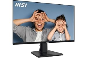 MSI PRO MP251 24.5-inch IPS 1920 x 1080 (FHD) Computer Monitor, 100Hz, Adaptive-Synch, HDMI, VGA Port, VESA Mountable, Tilt, Speaker, 1ms, Black