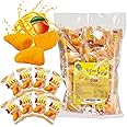 Natural Mango Flavored Gummy Candy Snack, Vegan, Super Juicy with 70% Real Juice Content, Soft & Chewy Gummi Candy Individually Wrapped, No Artificial Flavors or Dyes, Allergy Friendly, 1LB Pack Bulk