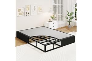 Awesofurni Queen Box Spring, 10 Inch High Profile Box Spring for Queen Bed, 3000 lbs Heavy Duty Metal Frame Mattress Foundation with Fabric Cover, Easy Assembly-Noise Free