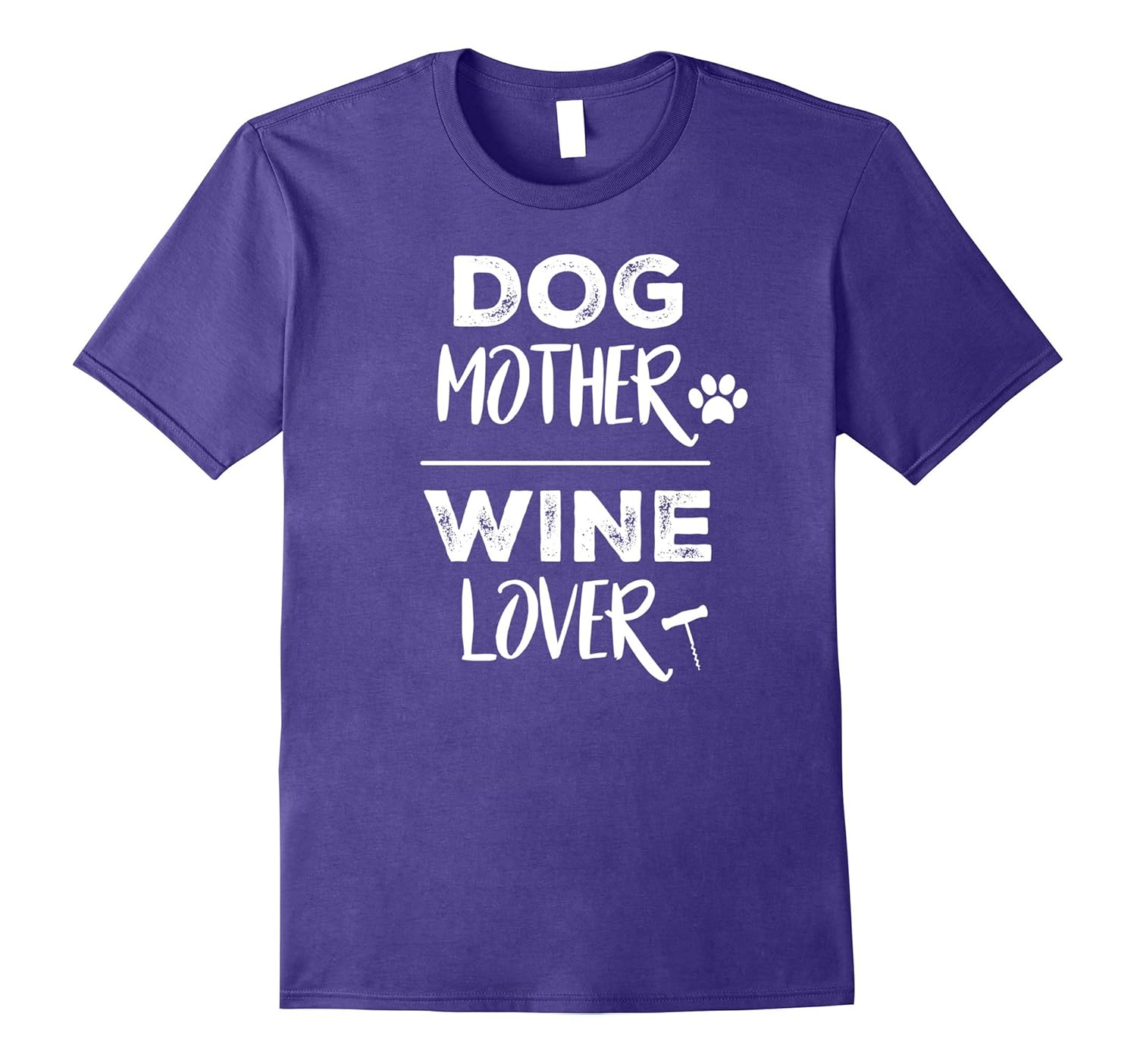 Funny dog mother wine lover shirt - perfect gift-ANZ