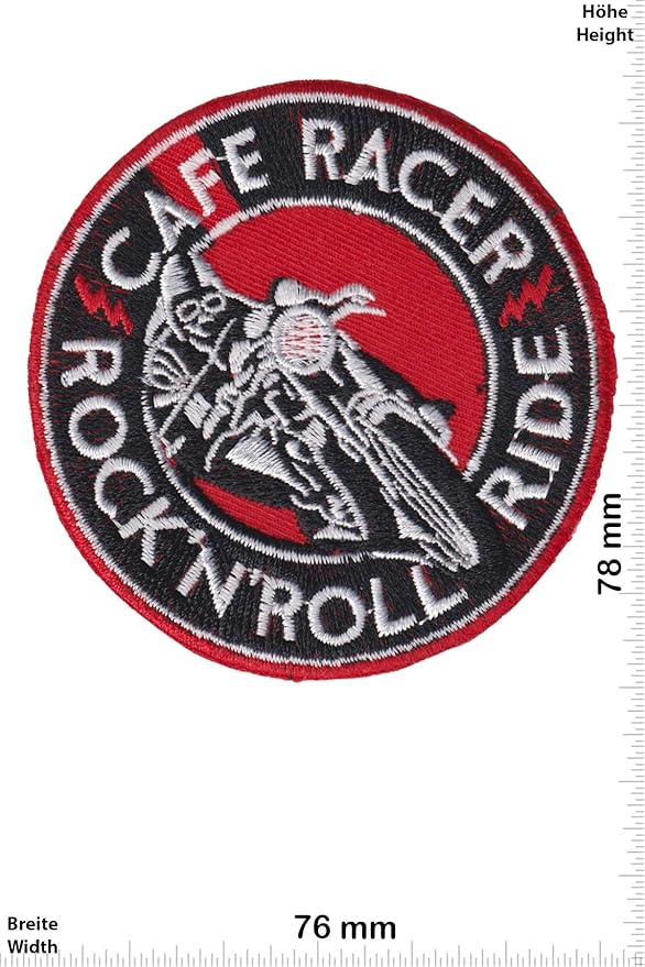 Parches - Cafe Racer - Rock'n'Roll Ride