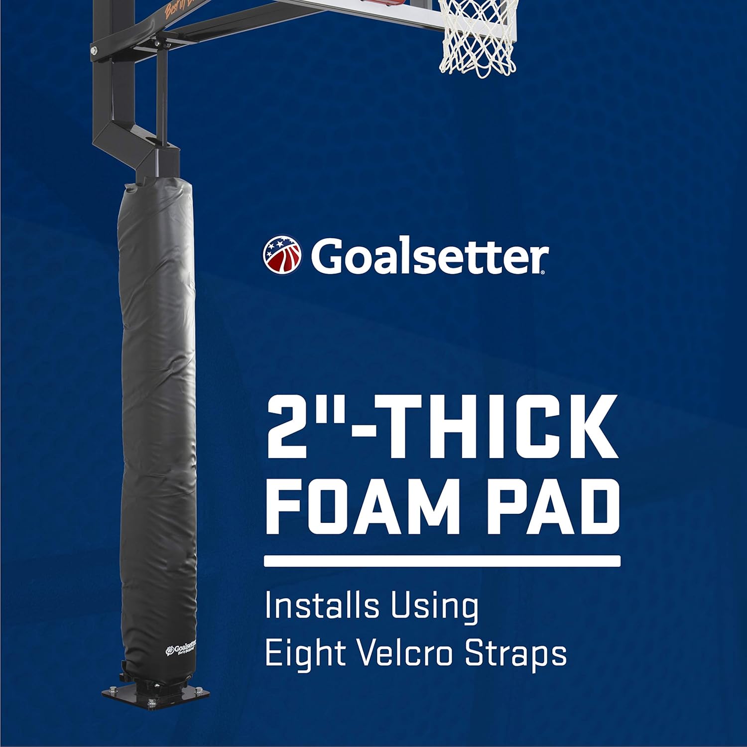 4 Poles Goalsetter Wrap Around Basketball Pole Pad Provides Added