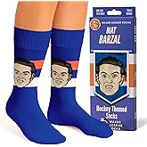 Major League Socks - NHL New York Islanders - Various Players - Hockey Fan Holiday Gift Unisex Apparel (Size 7-13)