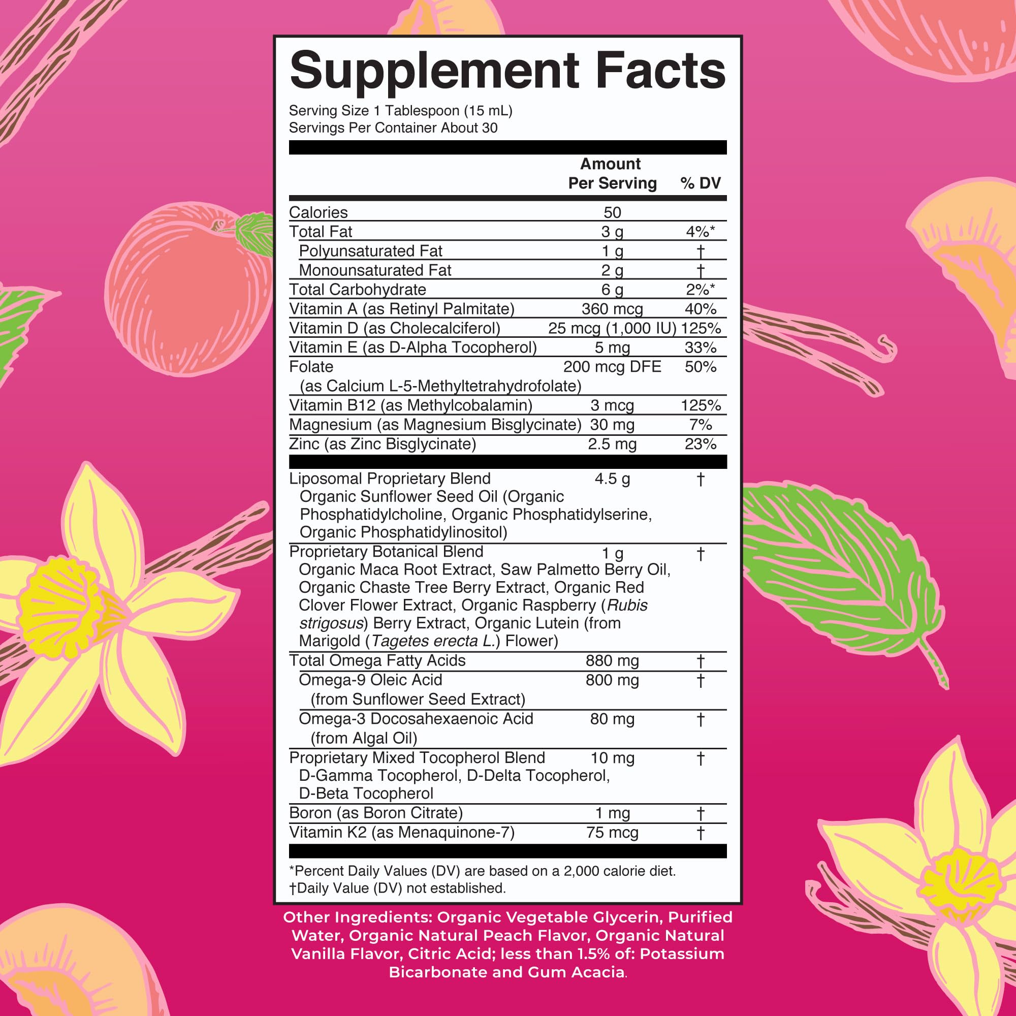 MaryRuth Organics Multivitamin for Women 40+, Womens Multivitamin Liposomal, Immune Support Supplement, Energy Supplements & Sleep Aid, Vegan, Sugar Free, Non-GMO, 15.22 Fl Oz