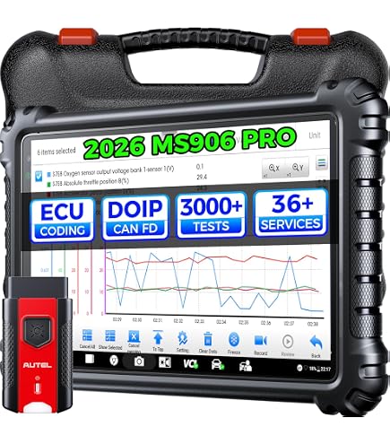 Scanner Auto Autel MaxiPRO MP900E KIT 2024 - Avec 11 Adaptateurs, écran 8", DoIP, 40+ Services - 9