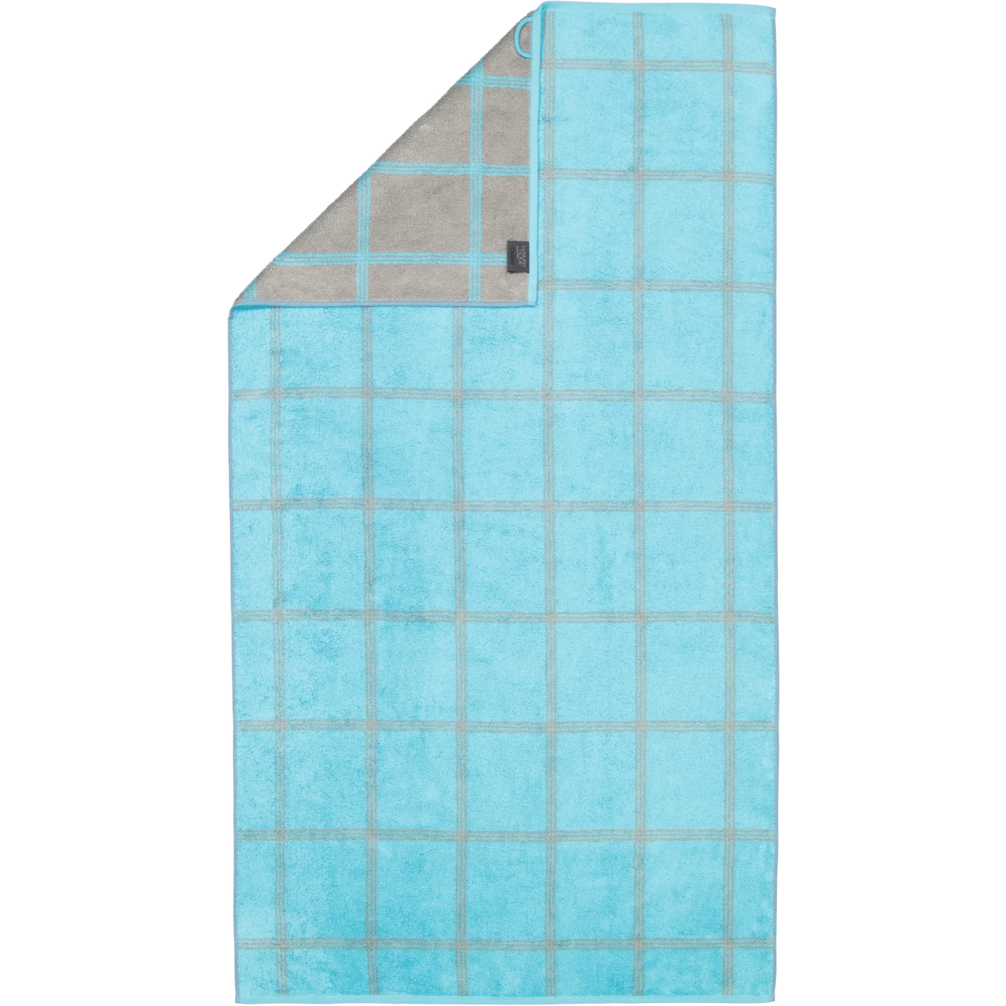 Cawö, towels Nordic graphic 589, 100% Cotton, turquoise, Duschtuch 80x150 cm