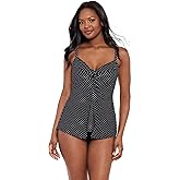 Miraclesuit Women's Swimwear Love Knot Sweetheart Neckline Underwire Bra Tankini Bathing Suit Top