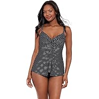 Amazon.com: Swimsuits For All V-Neck Twist Tankini Set with Banded