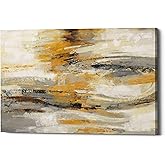 Epic Graffiti 'Golden Dust' by Silvia Vassileva, Canvas Wall Art, 26"x40"