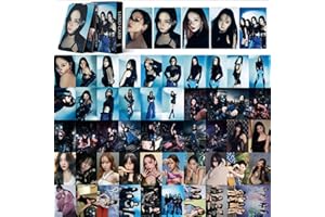 FOURBOM 55Pcs AESPA Photocard aespa Drama Abulm cards New abulm Drama Aespa Drama Photocard AESPA LOMO Cards New Album Photocard Drama Postcards aespa Drama Lomo cards KPOP Aespa Photocard Gift for Fans Daughter Aespa Album Cards Aespa Merch