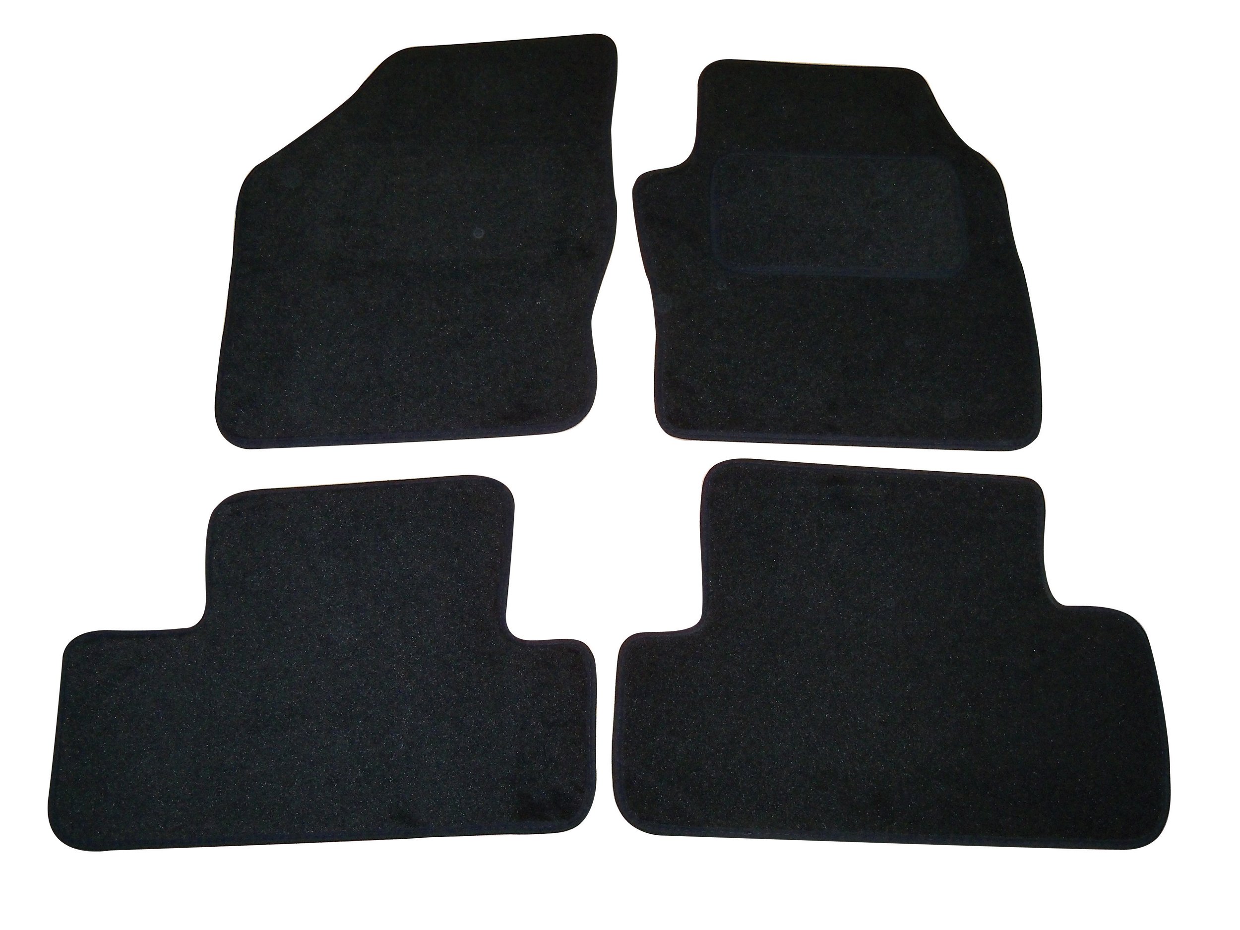 Sakura Car Mats for Ford Focus C Max Fits 2003 to 2010 Models - Black