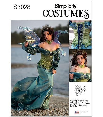 vogue mermaid dress pattern Vogue V2027 Misses 14 to 22 Mermaid Dresses in Two Lengths Uncut Sewing Pattern