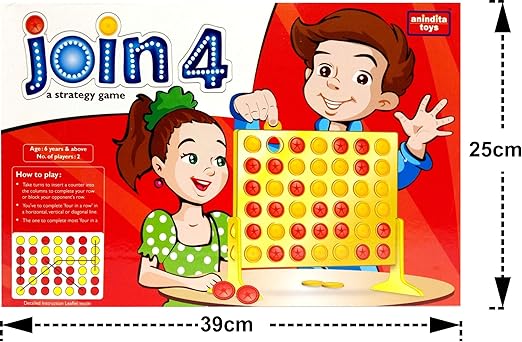 Anindita Toys Join 4 A Strategy Game
