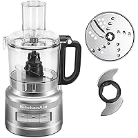 KitchenAid KFP0718CU Food Processor, 7 Cup, Contour Silver