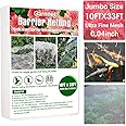 Garden Pest Barrier Netting, 10ftx33ft Ultra Fine Mesh Netting Bugs Out Net Covers Row Cover Protect Plants Flowers Against Cicada Birds Insect Strawberry Net for Blueberry Bush Trees Raised Bed