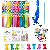 Weaving Loom Kit, Easy Potholder Loom for Beginners, DIY Crafts for Kids & Adults, Creative Art Set, Great Gift for Girls Age