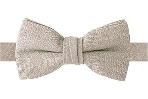 Spring Notion Boys' Linen Blend Bow Tie