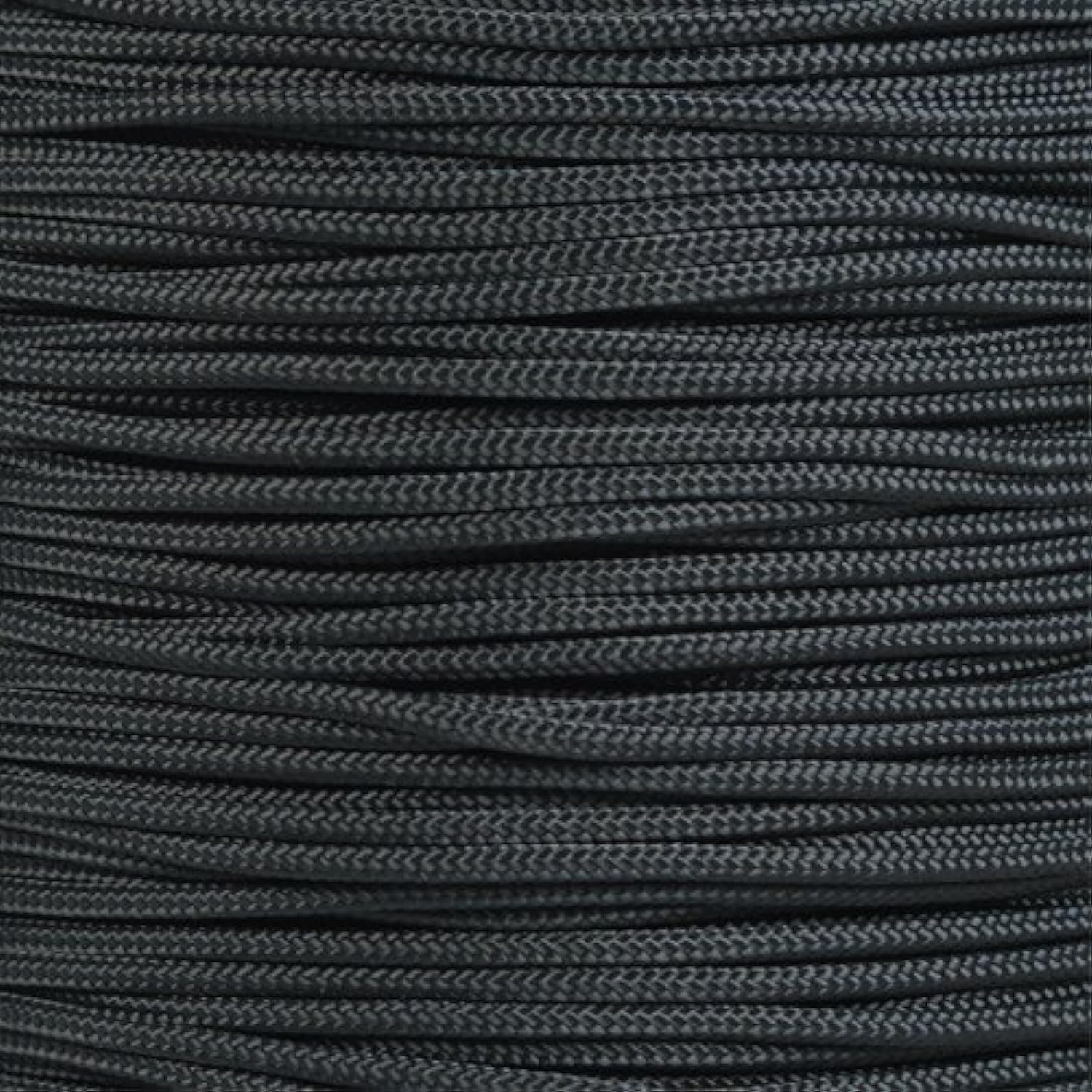 West Coast Paracord 425 Paracord (3mm) - Made of 100 Percent Nylon - for Tactical, Crafting, Survival, General Use (Black, 100 Feet)